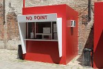 So, what's the point of this booth at the 2013 Biennale di Venezia??? : Italy