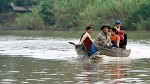 Cambodian river-life; boatride from Battambang to Siem Reap. : Cambodia, PanoCrop