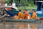 Cambodian river-life; boatride from Battambang to Siem Reap. : Cambodia