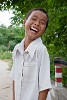 Happy kid on Sam Mountain (Nui Sam) near Chau Doc, Vietnam. : People, Vietnam