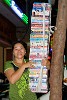 Selling books in the streets of Ho Chi Minh City, Vietnam. : People, Vietnam