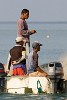 Fisherman preparing for a day at sea in Santa Clara. : Panama, People