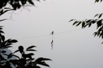 Hair raising acrobatics at Jiu Wan. : China, People