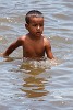 Cooling off in Lago de Nicaragua, Granada. : Nicaragua, People