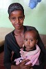 Young mother at the Attat hospital.