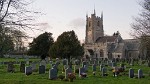 The Avebury church of Saint James. The church has undergone several periods of construction and the earliest dates back to approximately 1000 A.D. : United Kingdom