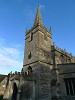 Medieval church in the village of Lacock. : United Kingdom