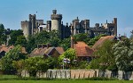 The majestic 12th century Arundel Castle in Arundel, United Kingdom. : United Kingdom