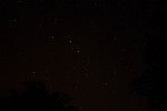 Starry Night near Old Idsworth in Hampshire, UK.