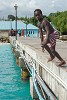 Oistins pier, Barbados. : Barbados