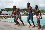 Oistins pier, Barbados. : Barbados