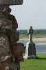 View from Clonmacnoise Cathedral, Ireland. : Ireland