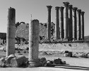 The Temple of Artemis (AD 150-170) with its magnificent sandstone pillars. It was dedicated to Artemis, the Goddess of Hunting and Fertility. Unfortunately the Temple was dismantled in AD 386 because it was considered a Pagan Temple. : Jordan