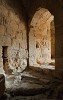 Inside Ajloun Castle (Qala'at ar-Rabad). : Jordan