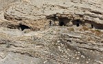 Fascinating caves near King Herod's Castle at Mukawir. : Jordan