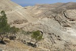 Steep Hills surround King Herod's Castle at Mukawir. : Jordan