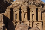 Enjoying the spectacular Monastery (al-Deir). : Jordan