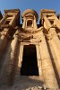 The Monastery or Al-Deir just before the sun sets. This sight was definitely worth the climb. : Jordan