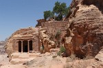 The Garden Hall was built between 200BC and 200AD. The open space in front of this monument is thought to have been a garden, hence the monument's name. : Jordan