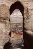 Amazing sandstone shapes and colors. : Jordan