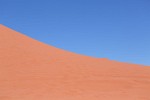 Striking sand dune in Wadi Rum, Jordan. : Jordan