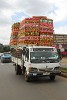 How many mattresses can you fit on a truck? The answer is 98. And a couple of pillows.