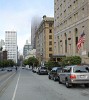 Sea mist rolling into San Francisco.