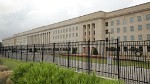 The renovated West side of the Pentagon which was hit by American Airlines Flight 77 on September 11, 2001.