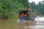 Cambodian river-life; boatride from Battambang to Siem Reap. : Cambodia