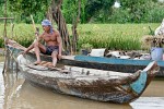 Cambodian river-life; boatride from Battambang to Siem Reap. : Cambodia