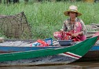 Cambodian river-life; boatride from Battambang to Siem Reap. : Cambodia