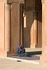 Relaxing in Mosque of Ibn Tulun - Cairo, Egypt. : Egypt