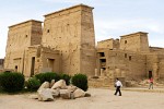 Isis Temple Complex(Philae Temple) or Agilkia Island near Aswan, Egypt. : Egypt