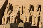 Great Temple of Ramses II at Abu Simbel, Egypt. : Egypt