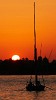 Nile Sunset - Eastbank Luxor, Egypt. : Egypt