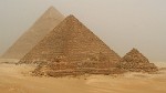 Sandstorm - Giza Plateau, Egypt. : Egypt