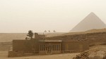 Sandstorm - Giza Plateau, Egypt. : Egypt