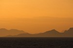 Spectacular sunset in the Rhodos Channel, Greece. : Greece, SNMG2 Deployment 2006, Sunset