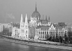 The Hungarian Parliament building in Budapest. : Hungary