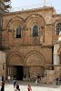 The Modest main entrance to the Church of the Holy Sepulchre (also called the Church of the Resurrection) - Old City Jerusalem, Israel. : Israel, SNMG2 Deployment 2006