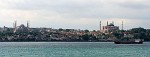 The Blue Mosque and the Aya Sofya seen from the Bosphorus river, Turkey. : SNMG2 Deployment 2006, Turkey