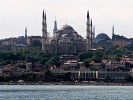 The Blue Mosque seen from the Bosphorus river, Turkey. : SNMG2 Deployment 2006, Turkey