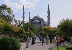 The Blue Mosque - Old Istanbul, Turkey. Sultan Ahmet I had this mosque built and it was completed in 1616. : SNMG2 Deployment 2006, Turkey