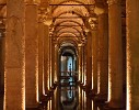 The Basilica Cistern - Old Istanbul, Turkey. This Byzantine waterstorage once held 80.000 cum of water which was delivered by 20 km of aqueducts from a reservoir near the Black Sea. : SNMG2 Deployment 2006, Turkey