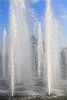 The Blue Mosque behind the Sultanahmet park fountains - Old Istanbul, Turkey. : SNMG2 Deployment 2006, Turkey