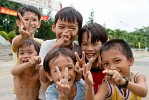 Everyone wants to be in the picture, Sam Mountain (Nui Sam) near Chau Doc, Vietnam. : People, Vietnam