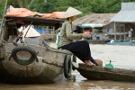 Phong Dien floating market - 20km Southwest of Can Tho, Vietnam. : People, Vietnam