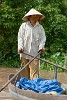 Phong Dien floating market - 20km Southwest of Can Tho, Vietnam. : People, Vietnam