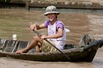 Phong Dien floating market - 20km Southwest of Can Tho, Vietnam. : People, Vietnam