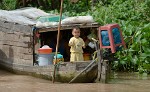 Phong Dien floating market - 20km Southwest of Can Tho, Vietnam. : People, Vietnam